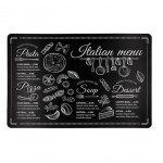 Placemat - Italian Menu