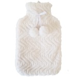 Very soft fur hot water bottle