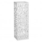 White metal umbrella stand 49 cm