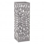 Grey metal umbrella stand 49 cm