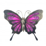 Butterfly wall decoration 22.5 x 18.5 cm - Pink model