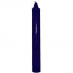 Tinted candle in the mass - Dark Blue color