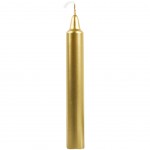 Tinted candle Gold color