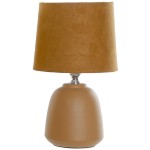 Terracotta Sandstone's Lamp 25.5 cm