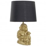 Golden monkey table lamp 48 cm