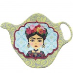 Frida Khalo saucer for tea bag