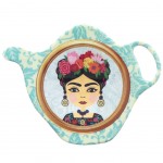 Frida Khalo saucer for tea bag