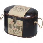 Los Angeles Retro ottoman storage box 37 cm