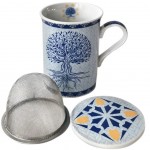 Tree of life mug with infuser