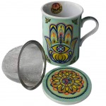Hand of Fatma mug with infuser