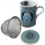 Hand of Fatma mug with infuser
