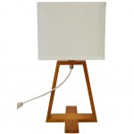 Light wood table lamp - Scandinavian spirit