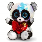 Plush Panda Glitter Motsu Keel Toys