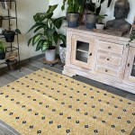 Jakarta Yellow carpet 120 x 170 cm