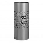 Grey metal umbrella stand 49 cm
