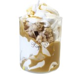 Caramel and Popcorn treat scented candle - Handmade