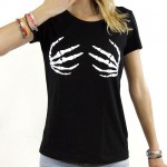 Skeleton black T-shirt