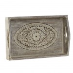 Ethnic decorative tray 23 cm