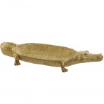 table decoration bowl, Crocodile