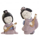 Set of 2 Geisha figurines