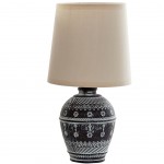 Stoneware lamp 30 cm