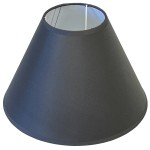 Grey lampshade 25 cm