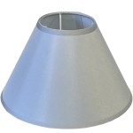 Grey lampshade