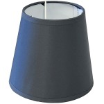 Grey lampshade