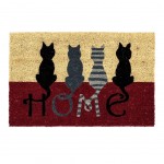 Coconut fibers Doormat - CATS HOME - 60 cm