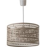 Beige Metal Chandelier