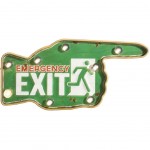 Illuminated sign Emergency exit