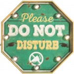 Do not disturb wooden frame