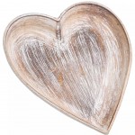 Heart decorative tray 21 cm