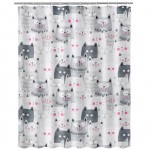 Cats shower curtain 180 x 200 cm
