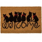 Welcome Cats Doormat 60 cm