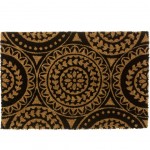 Coconut fibers Doormat - MANDALA - 60 cm