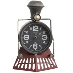 Metal Retro Train Clock