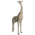 Giraffe Statue clay look 50 cm