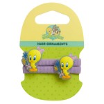 Set of 2 Foam Hair Ties Tweety