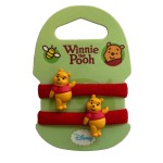 Set of 2 Foam Hair Ties Winnie the Pooh