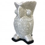 Owl Glass Lamp 33 cm