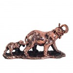 Mother Elephant and her cub Statuette