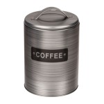 Metal cylindrical Coffee box