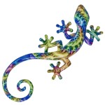 Salamander wall decoration 22 cm