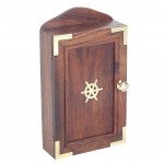 Wooden key box Navigation bar