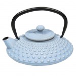 Tetsubin light blue teapot Japanese 0.5 liter