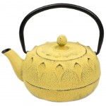 Tetsubin nenuphar Yellow teapots Japanese