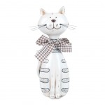 White Cat statuette 16 cm