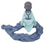 Buddhist little monk in meditation 22 cm