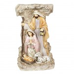 Nativity statuette sheltered in cave 22 cm
